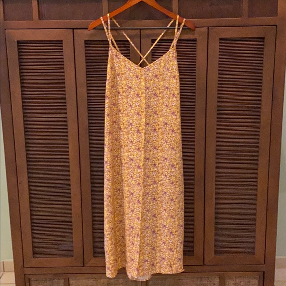 Yellow Midi Dress
